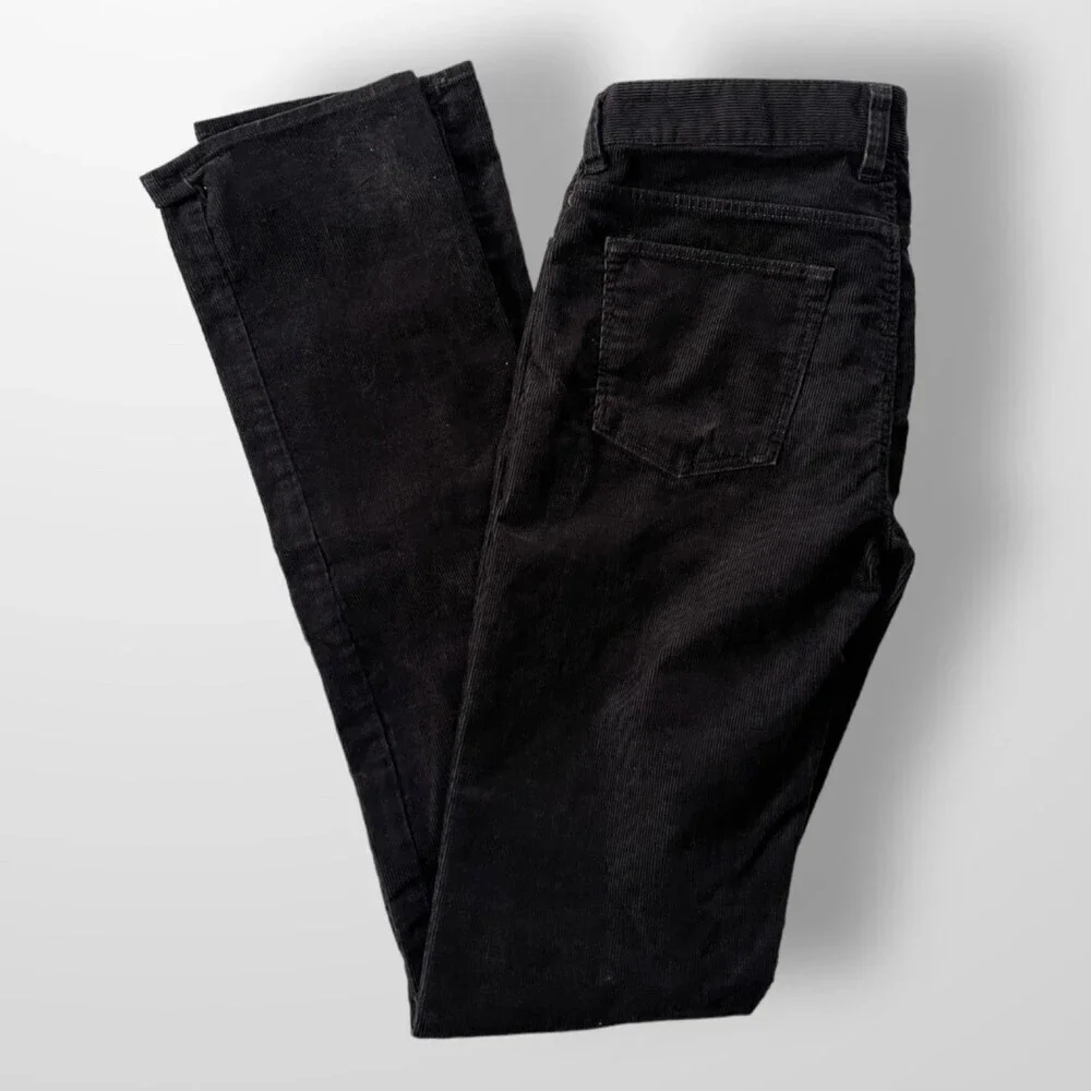 Helmet Lang Mini Corduroy Black Pant - Picture 3 of 9
